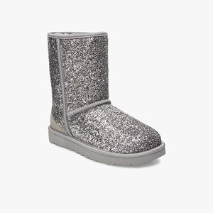 Ugg Classic Short Cosmos Klassiska Stövlar Dam Silver (901523PZU)